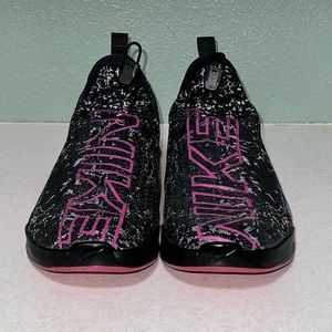 Nike Black and Pink Athletic Shoes